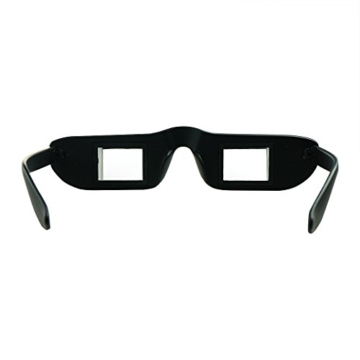 FaJoek Faule Brille, Prismabrille, Lazy Glasses, Leser Prisma Brille,  Winkelbrille, Brille Winkelbrille Lazy Readers 90 Grad HD Horizontale  Brille